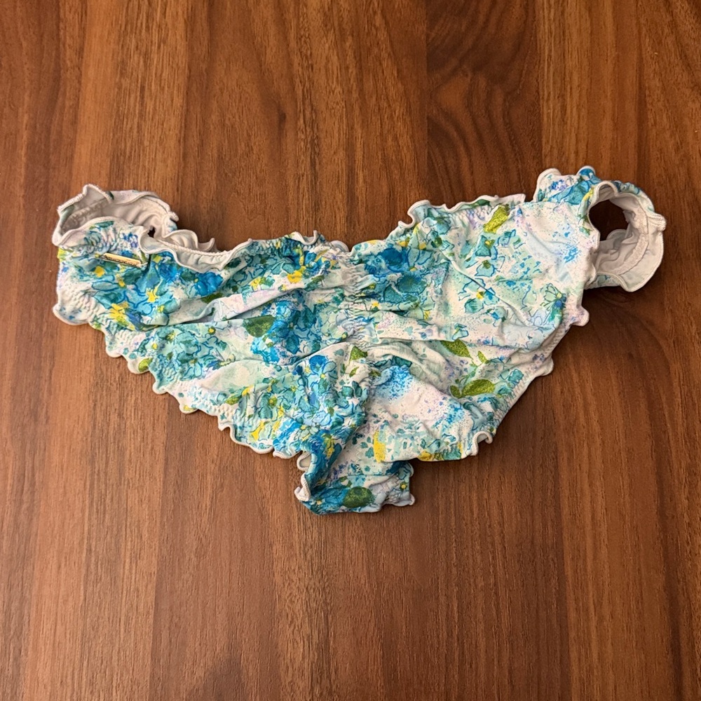 Victoria’s Secret Floral Ruffle Bikini Bottom - Picture 3 of 5
